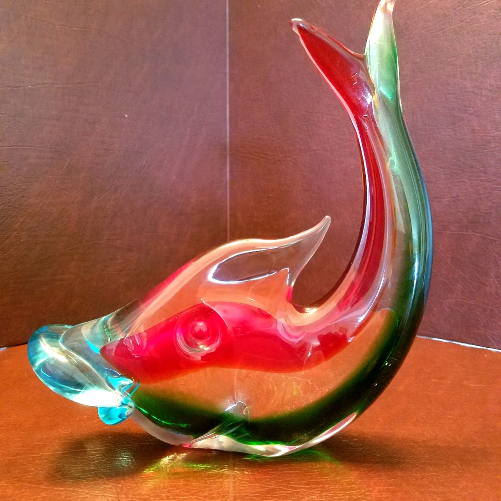 Vintage Murano Glass Fish